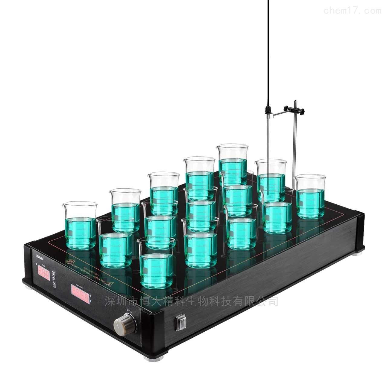 HMS-15H六價鉻檢測新規(guī)專用多點加熱攪拌器